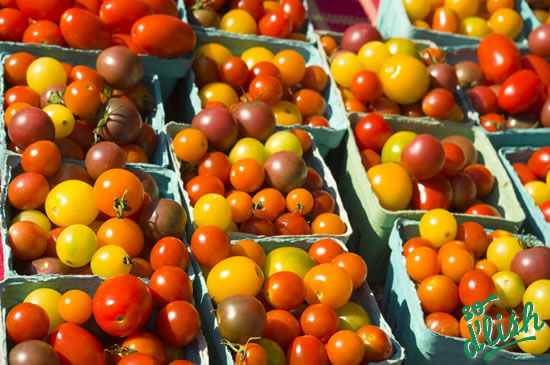 Cherry tomatoes - www.dlish.co.nz