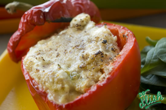 Stuffed capsicum :: So D'lish. New Zealand's food blog website