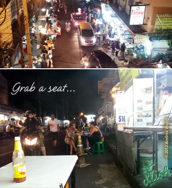 Soi 38 street food in Bangkok