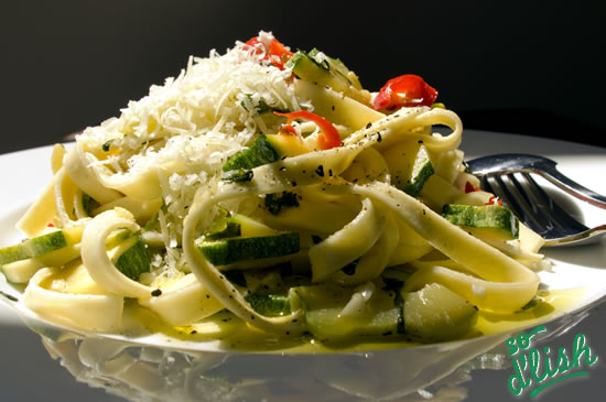 Courgette Fettuccine :: So D'lish. New Zealand's food blog website