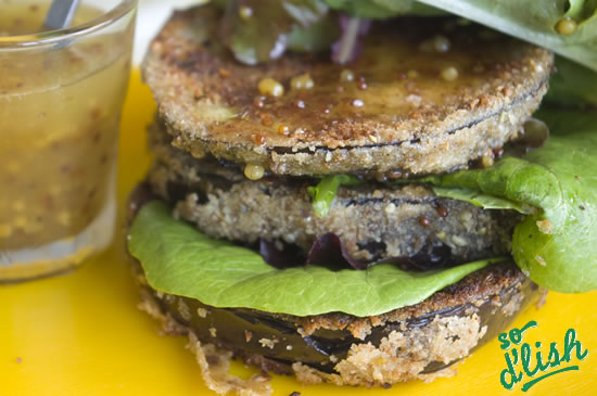 Crumbed eggplant recipe :: So D'lish. New Zealand's food blog website