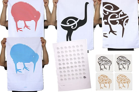 endemicworld.com tea towels :: So D'lish. New Zealand's food blog website. www.dlish.co.nz