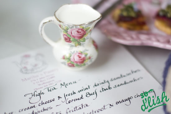 Martha's Pantry cute details:: So D'lish. New Zealand's food blog website